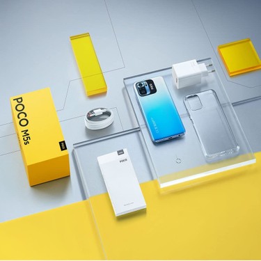Poco M5S Blue 128GB Hafıza 6gb Ram (Poco Türkiye Fiyatı