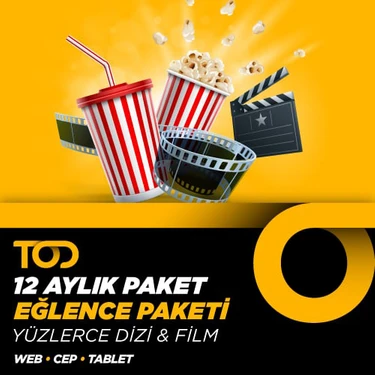 TOD 12 Aylık Eğlence Paketi - (Web + Cep +