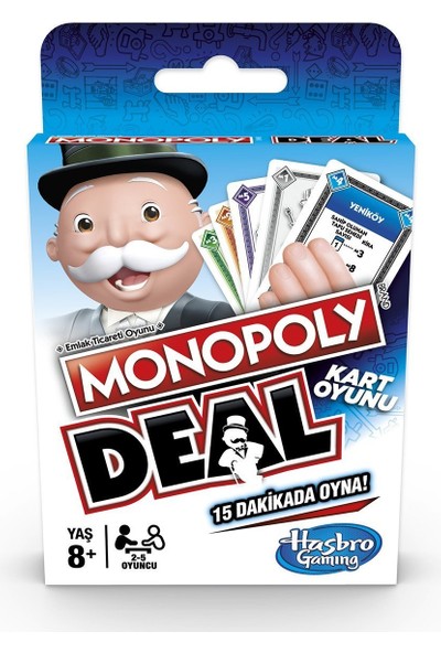 Monopoly E3113 Monopoly Deal Kart Oyunu / +8 Yaş