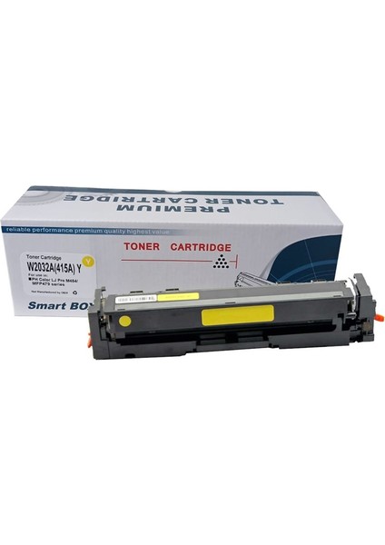 Hp 415A-CRG055-W2032 Chipsiz Sarı Muadil Toner 2100 Sayfa