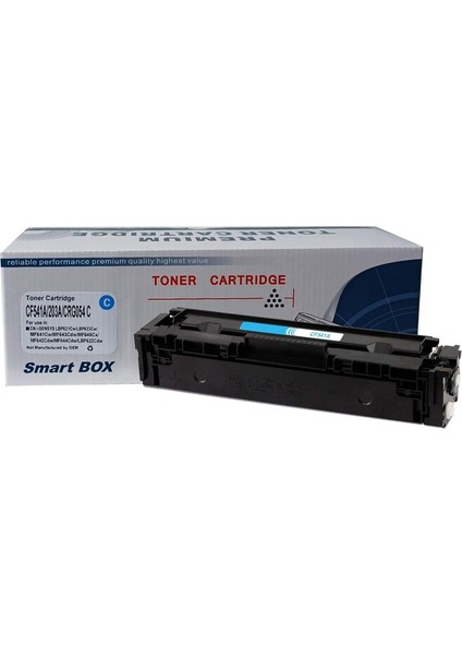 Hp CF541-203A-CRG054-M280-M281 Mavi Muadil Toner 1300 Sayfa