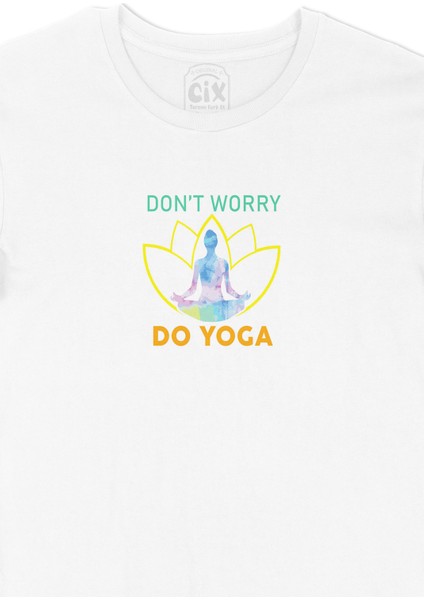 Don't Worry Do Yoga Tişört fiyatları