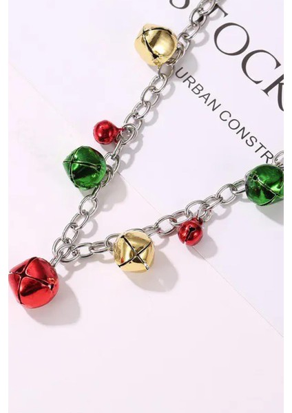 Yılbaşı Çıngıraklı Renkli Kolye fiyatları