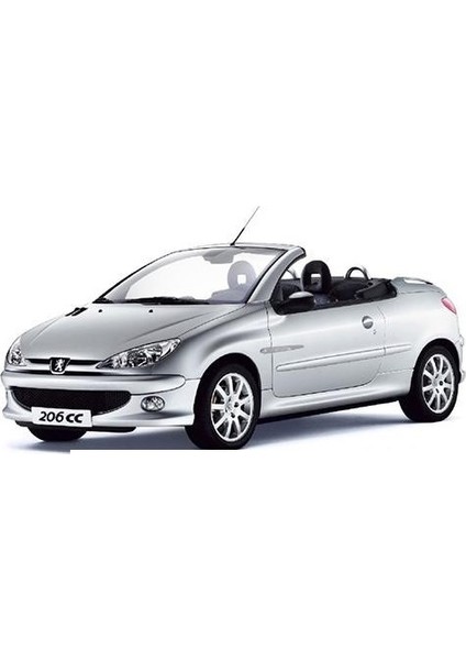 Peugeot 206 cc Miflonlu Su Geçirmez Oto Branda