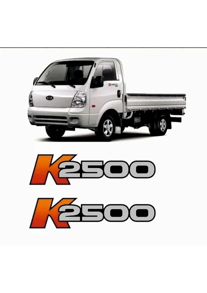 Zafrak Reklam Kia Bongo K2500 Sticker