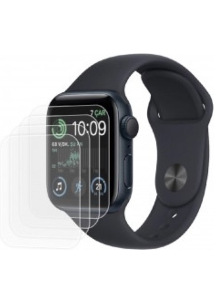 Apple Watch Se 2 40MM Ön Darbe Emici Ekran Koruyucu Nano Cam (4 Adet)
