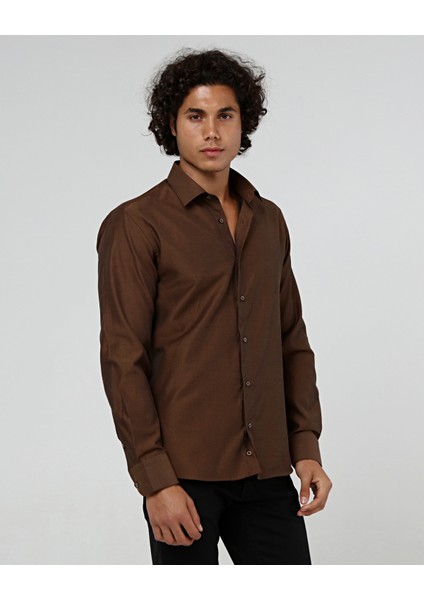 Slim Fit Erkek Gömlek