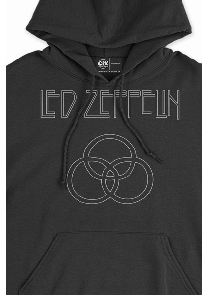 LED Zeppelin John Bonhamb Siyah Sweatshirt Hoodie fiyatları