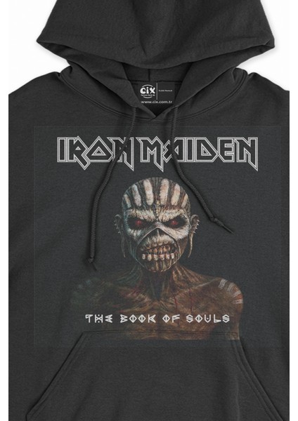 Iron Maiden The Book Of Souls Siyah Sweatshirt Hoodie fiyatları