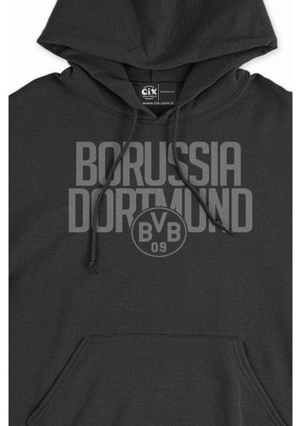 Borussian Dortmund Bvb Siyah Sweatshirt Hoodie
