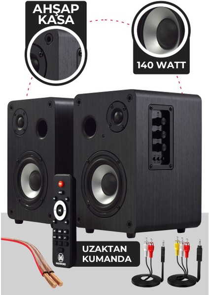 Referans Paket-1 Maxword Monitör Ses Kartı BM800 Mikrofon Stand