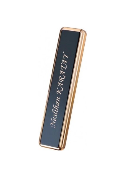 Kişiye Özel Isim Yazılabilir USB Şarjlı Alevsiz Çakmak