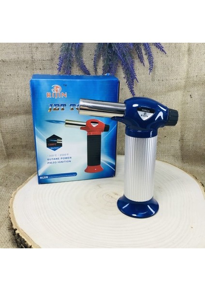 Kişiye Özel Jet Torch Masa Tipi Puro Çakmağı 1300°C/2500°F 18,50 cm