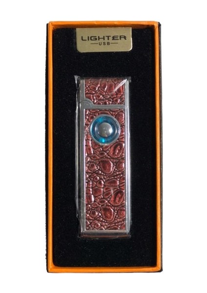 Kişiye Özel Şarjlı Çakmak Desenli