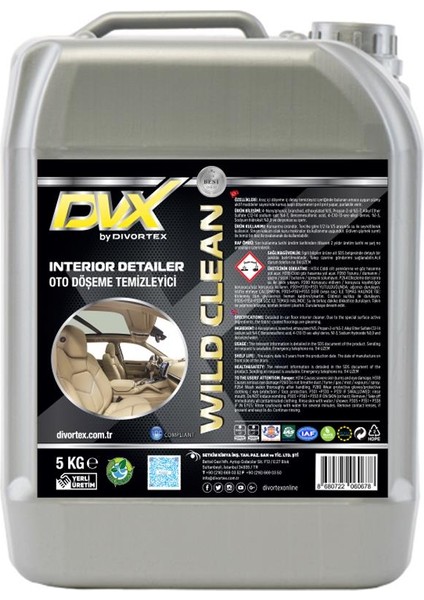 Dıvortex Wıld Clean Döşeme Temizleyici 5 Kg