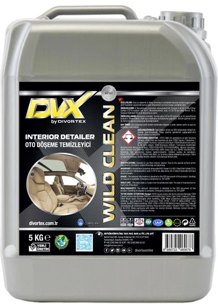 Dıvortex Wıld Clean Döşeme Temizleyici 5 Kg 