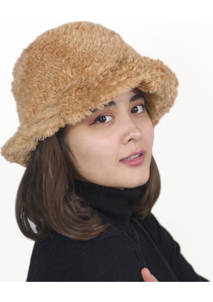 Peluş Bucket Şapka