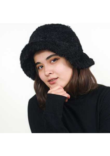 Peluş Bucket Şapka