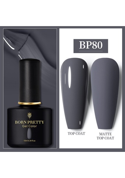 10 ml Black Spar Kalıcı Oje Bp-80 (53226)