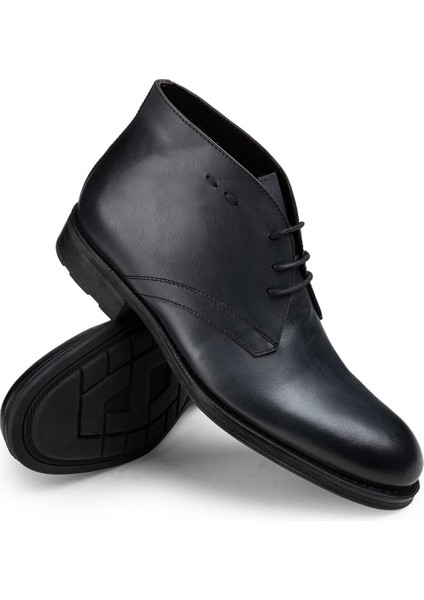 Hakiki Deri Gri Erkek Bot modelleri