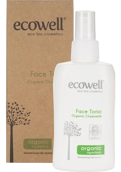 Organic Face Tonic 200 Ml.