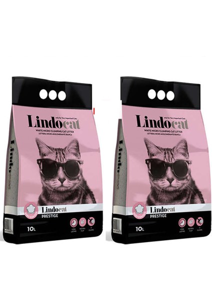Lindo Cat Baby Powder Ince Taneli Kedi Kumu 10 Lt x 2 Adet