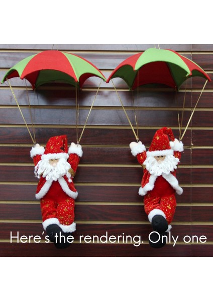 Paraşüt Noel Baba Noel Süslemeleri Açık Paraşüt Noel Baba Bebek Kolye Yeni Yıl Dekor Süsler (Yurt Dışından) indirimleri