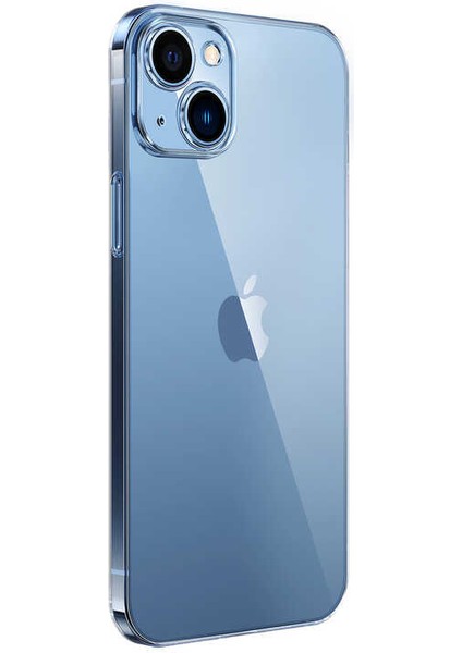 Apple iPhone 14 ile Uyumlu Kılıf Şeffaf Pürüzsüz Sert Pc Elixir Kapak Şeffaf fırsatları