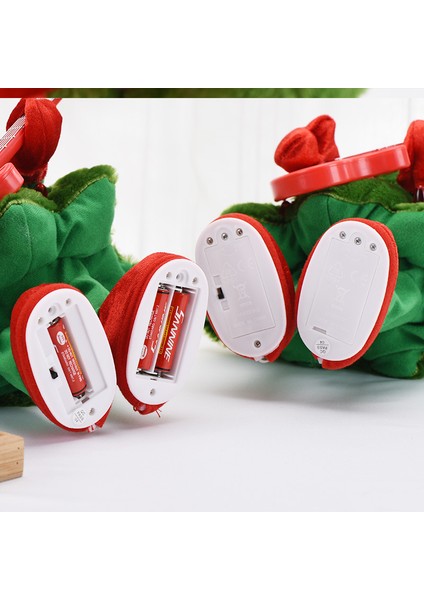 Peluş Elektrikli Oyuncaklar Noel Ağacı Şarkı ve Dans Edecek Süsler (Yurt Dışından)