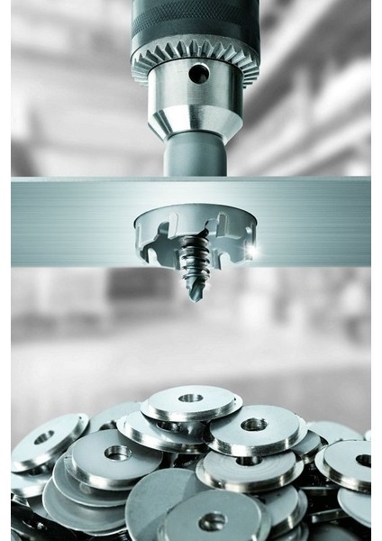 KS53545 Tct Delik Açma Testeresi Panç 100MM - Çelik, Alüminyum fiyatları