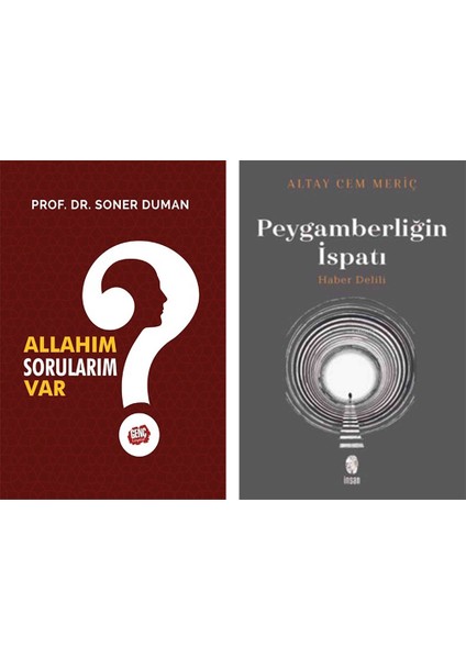 Allah’ım Sorularım Var - Peygamberliğin Ispatı/altay Cem Meriç (2 Kitap Set)
