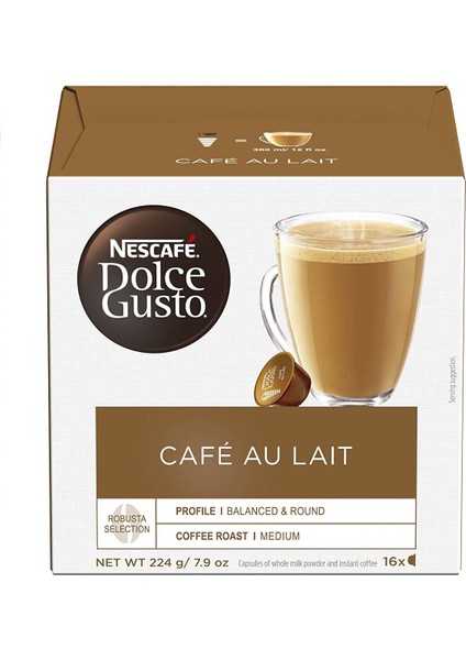 Dolce Gusto Cafe Au Lait 224 gr