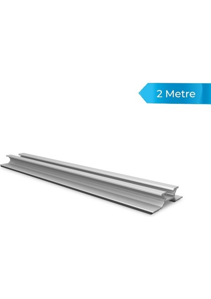 Mini Solar Panel Montaj Profili (2 Metre)