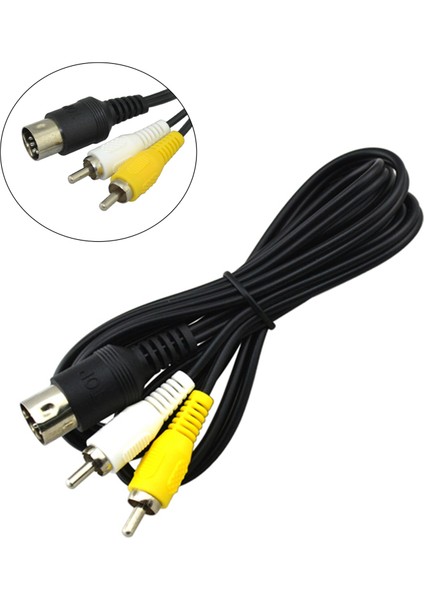 Rca Kablosu Yüksek Sadakat Güçlü Iletim Ses Video Tv Adaptör Kablosu Forfor (Yurt Dışından)