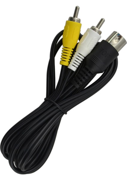 Rca Kablosu Yüksek Sadakat Güçlü Iletim Ses Video Tv Adaptör Kablosu Forfor (Yurt Dışından)