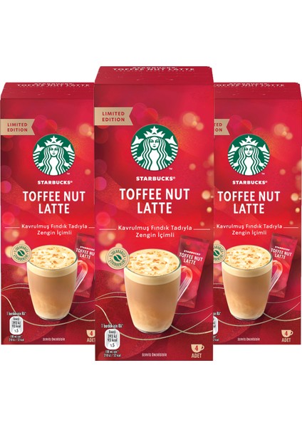 Toffee Nut Latte Kahve Karışımı 12 x 23 gr