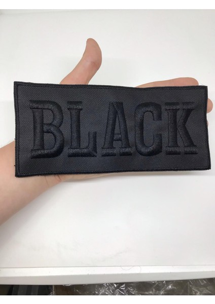 Black Nakış Arma 9X19,5 cm