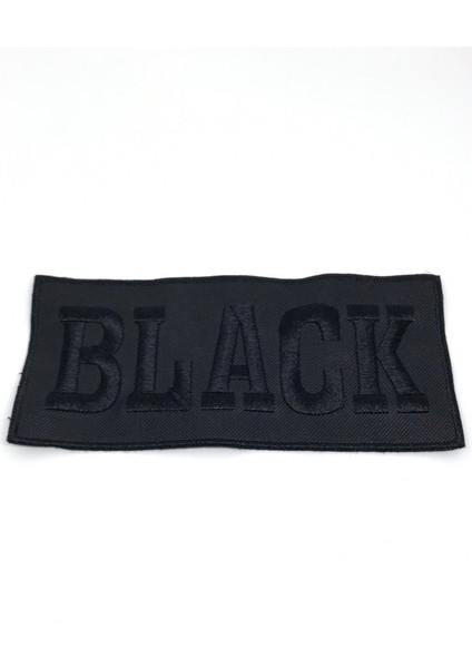 Black Nakış Arma 9X19,5 cm