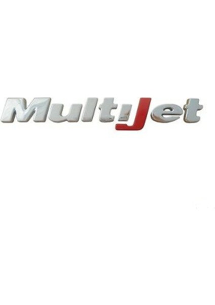 Fiat Multijet Bagaj Yazısı Kırmızı 51733987