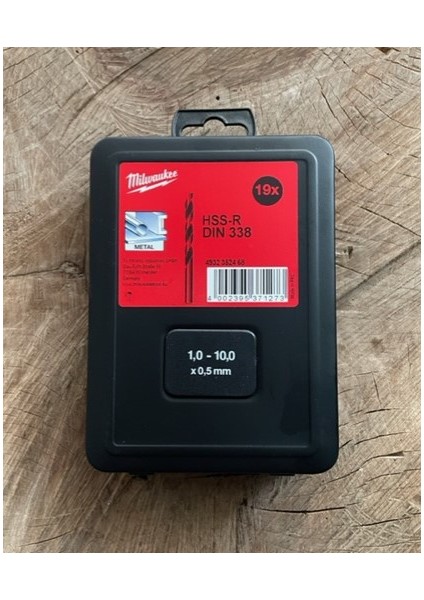 Hss Uç Seti Ahşap Delici Uç Metal Delme Ucu Seti 19 Parça