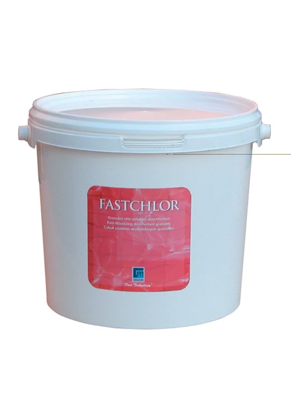 Gemaş fastchlor 10 kg %56 Aktif Toz Klor Stabilize Diklor Granül - %56 Chlorine Granular