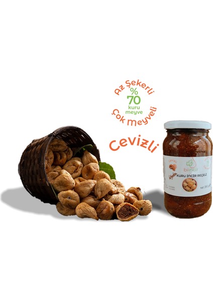 Cevizli Kuru Incir Reçeli 350 gr