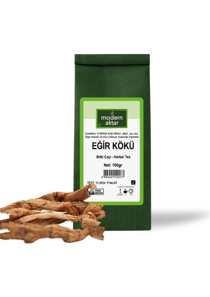 Eğir Kökü 100 grr Acorus Calamus