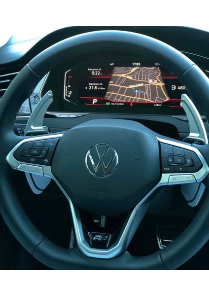 Passat B8.5 Gümüş F1 Direksiyon Kulakçık fiyatları
