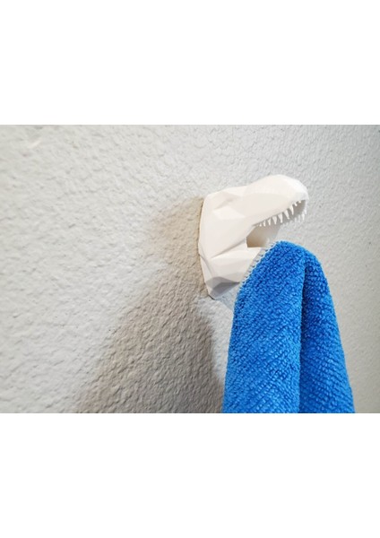 T-Rex Duvar Banyo Havlu Elbise Kıyafet Askısı