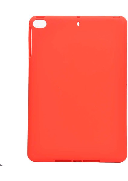 Apple iPad Mini 4 Kılıf Yumuşak Premier Sky Silikon Tablet Arka Kapak Kırmızı