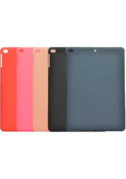Apple iPad Mini 4 Kılıf Yumuşak Premier Sky Silikon Tablet Arka Kapak Kırmızı