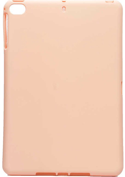 Apple iPad Mini 4 Kılıf Yumuşak Premier Sky Silikon Tablet Arka Kapak Açık Pembe