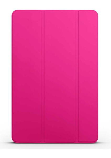 Xiaomi Mi Pad 5 Smart Cover Katlanabilir Standlı Tablet Akıllı Kapak Pembe