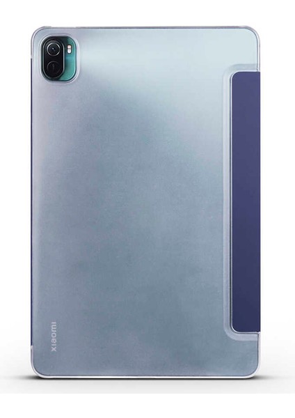 Xiaomi Mi Pad 5 Smart Cover Katlanabilir Standlı Tablet Akıllı Kapak Mor